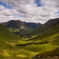 Gleann Leac na Muidhe and the Aonach Eagach ridge